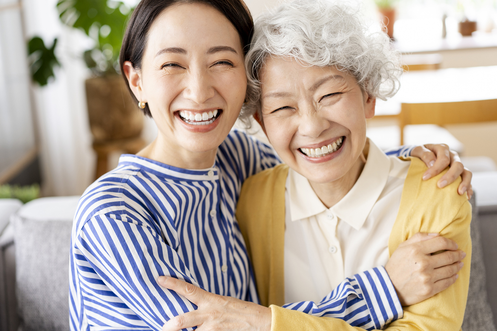 口元の「若返り効果」